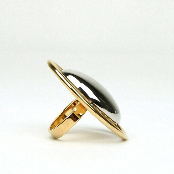 Authentic YSL Ring Size 6 Brass Saint Laurent - Picture 4 of 5